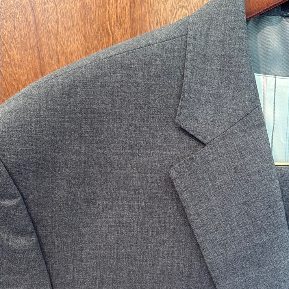 Lauren Ralph Lauren Suit Jacket 48L Vest 48R Pants 40Wx34L Color Grey